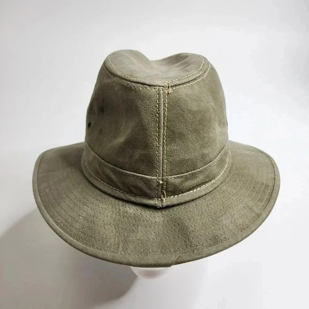 Vintage Henschel Hat Co Fedora Brown Suede Size Medium